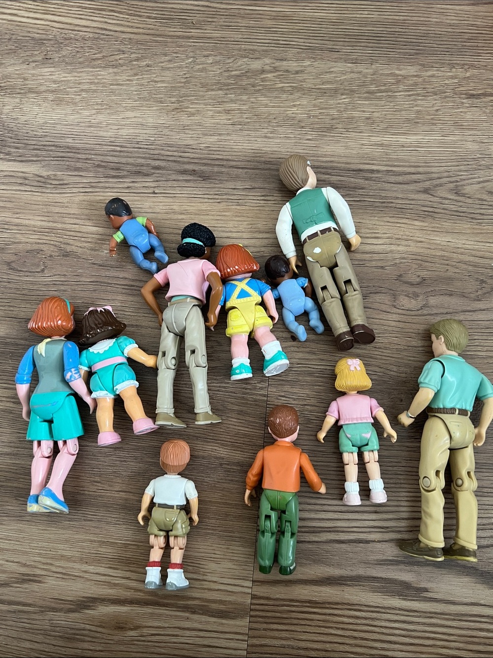 Vintage Fisherprice Kids Doll Family Playset - Multicolor - Picture 2 of 2